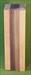 Rattle #1011 - Baby Rattle Blank - Cherry & Black Walnut  $8.49